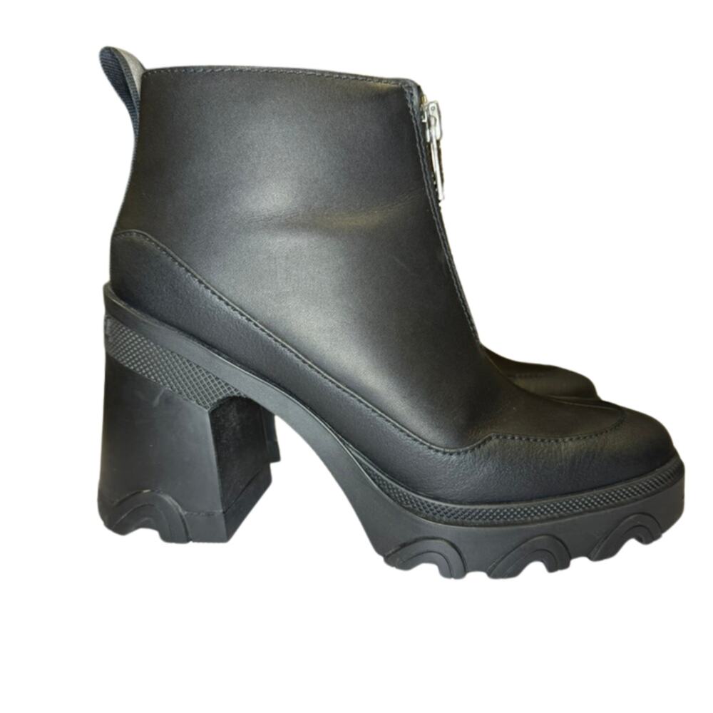 Sorel Brex Heel Chelsea Bootie - Black | Size 6.5